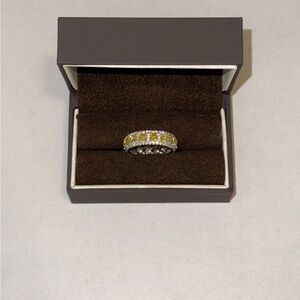 SUZY LEVIAN
Sterling Silver
Asscher CZ Eternity
Band Ring